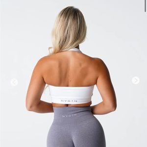 NVGTN halter sports bra